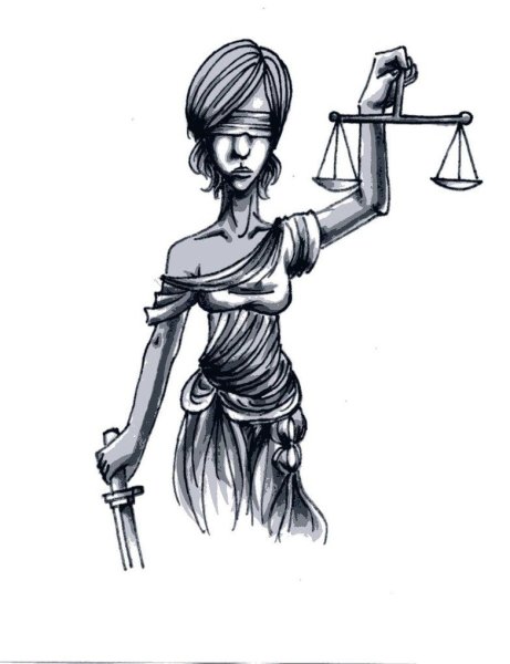 Фемида мультяшная