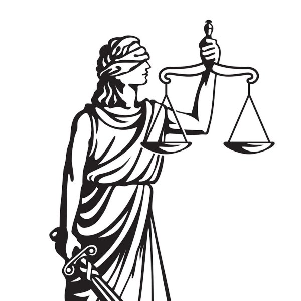 Фемида эскиз скетч