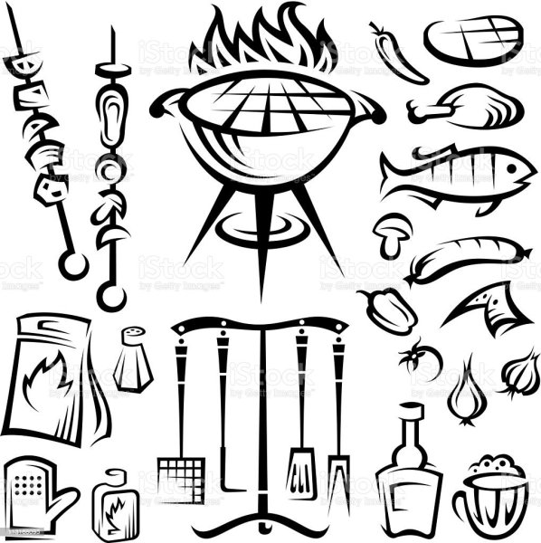 Векторный шашлык