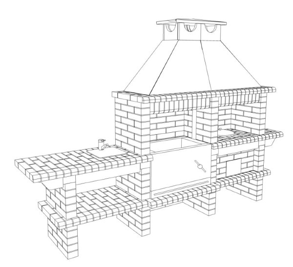 Печь-барбекю Saunday 730
