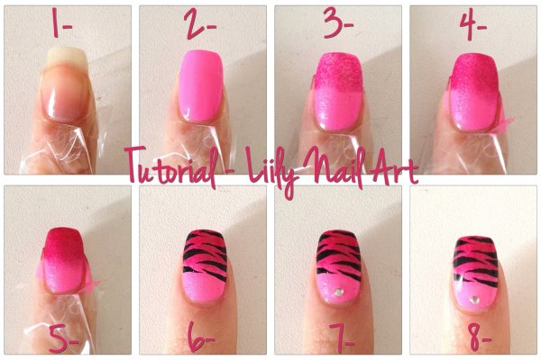 Рисование дотсом на ногтях