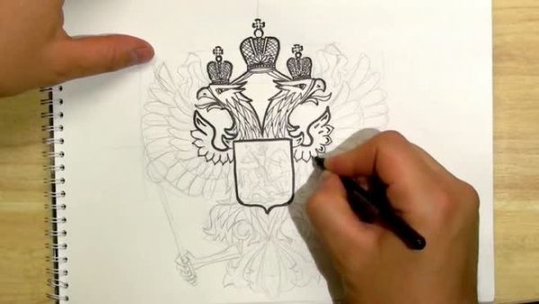 Двуглавый Орел очертания