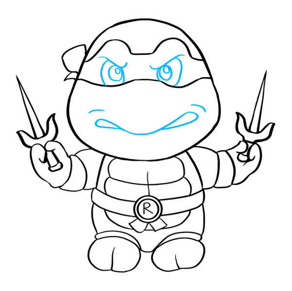 Черепашки ниндзя рисунок