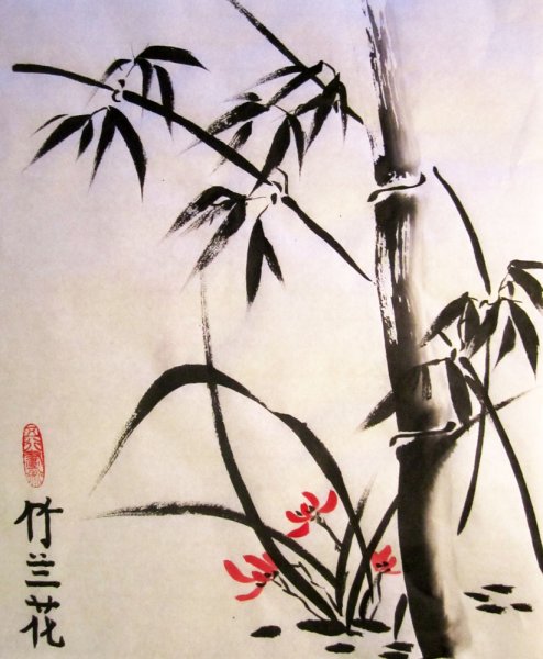 Усин китайская живопись