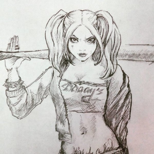 Харли Квин Квин рисунок