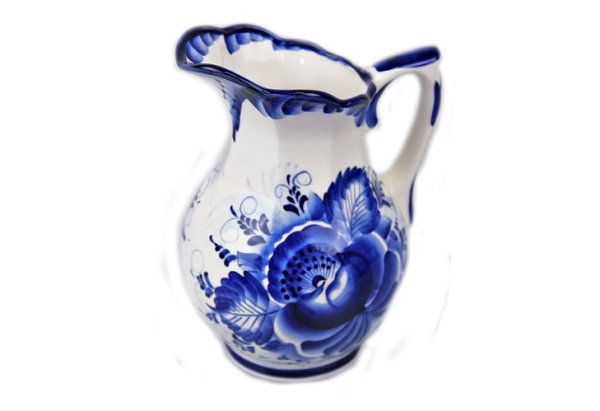 Ваза Гжель раскраска