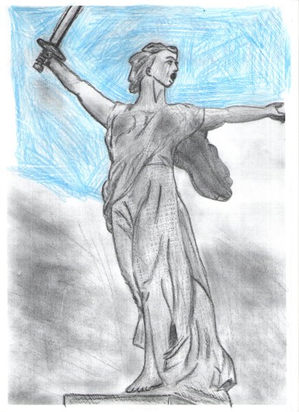 Обелиск славы Керчь рисунок