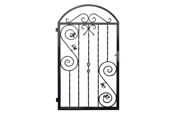 Кованые узоры на калитку