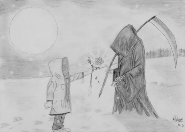 Нарисовать смерть