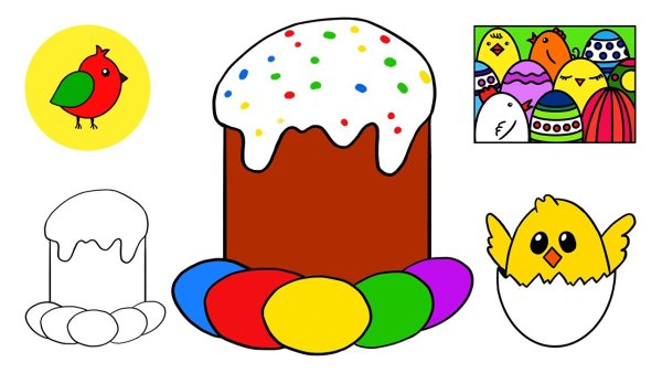 Рисунок на Пасху