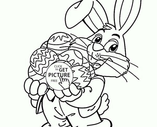 Раскраска кулича на Пасху