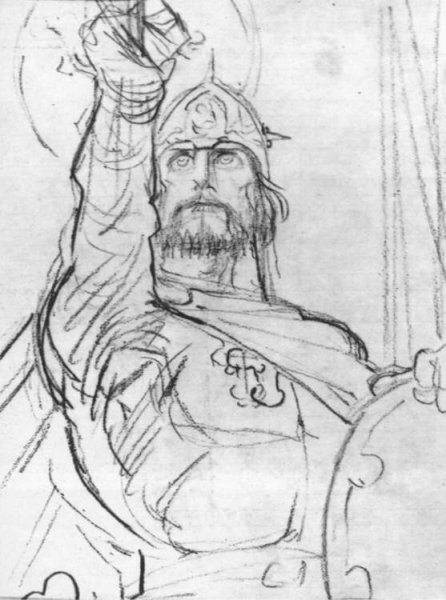 Легкий портрет князь Игорь