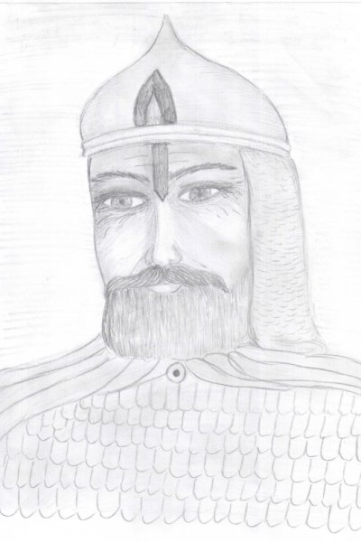 Александр Невский портрет