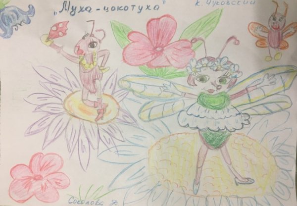 Рисование по сказкам Чуковского