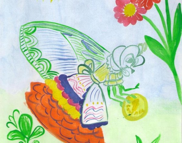 Светлячок раскраска