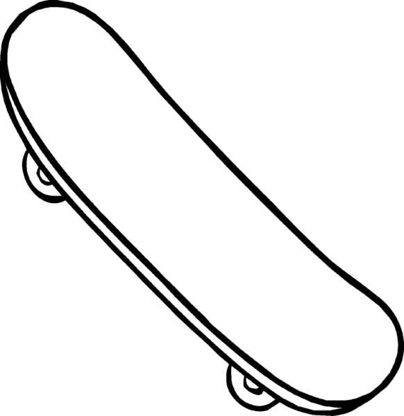 Нарисовать скейт