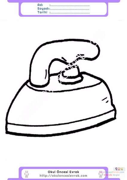 Трафарет утюг для аппликации