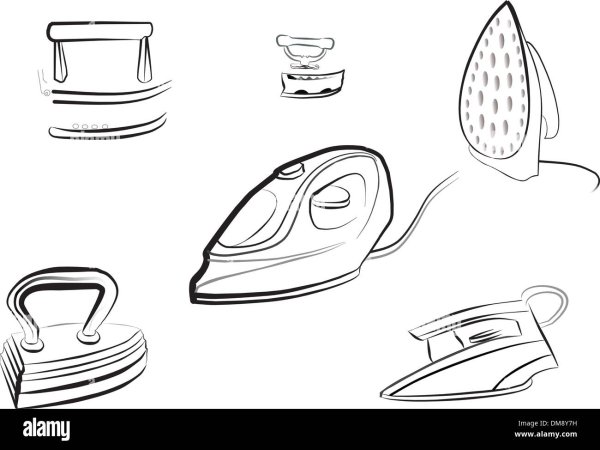 Утюг для срисовки