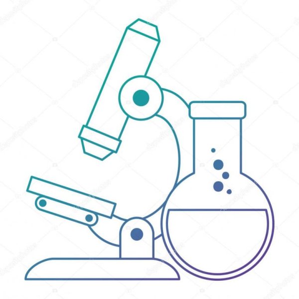 Микроскоп схематично детям