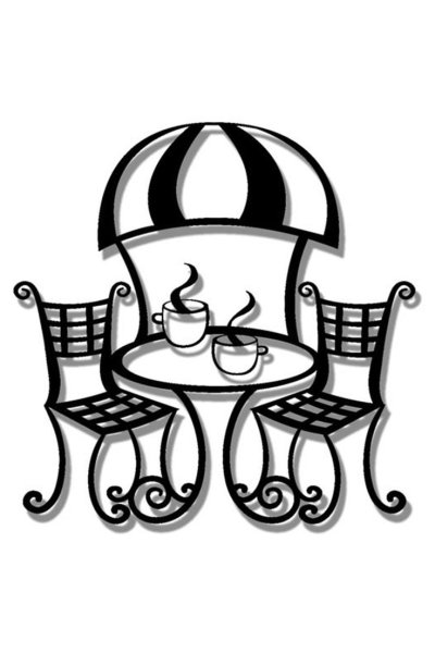 Кафе рисунок