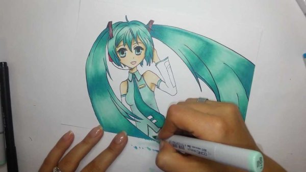 Хацуне Мику Copic