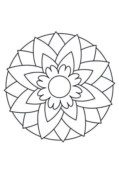Мандала простая