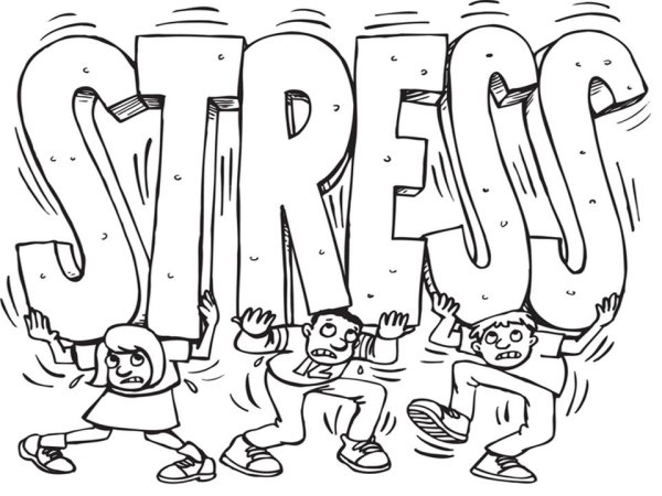 Стресс рисунок