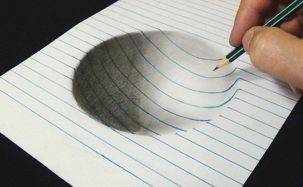 Объемные рисунки