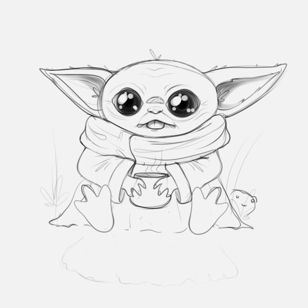 Рисунки для срисовки Стич