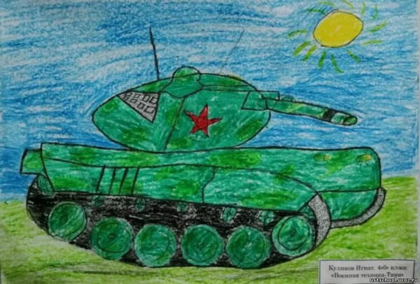 Рисунки на военную тему