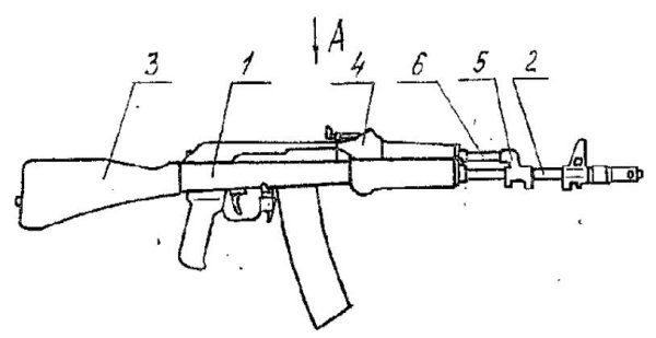 М416 автомат чертеж
