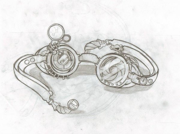 Стимпанк рисунки простые