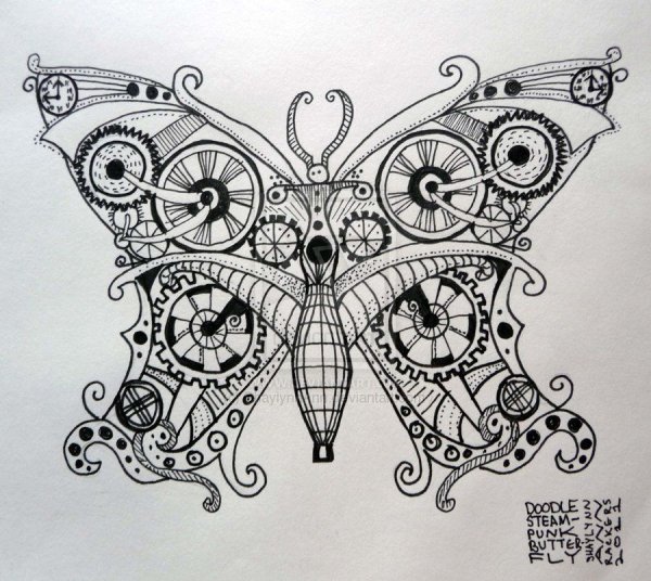 Стимпанк рисунки