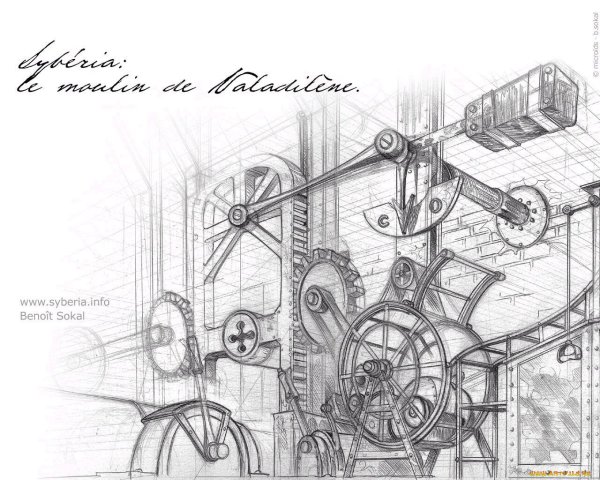 Бенуа Сокаль Сибирь эскизы