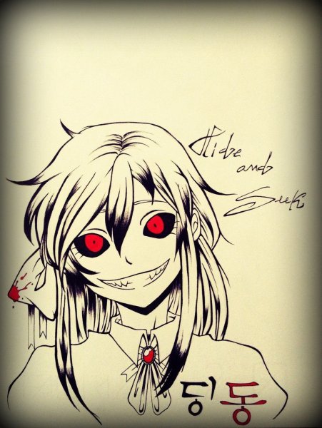 Страшные рисунки карандашом