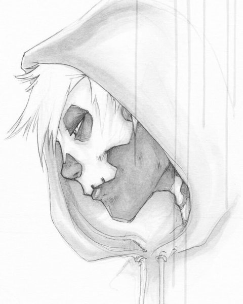 Раскраска аниме девушки убийцы