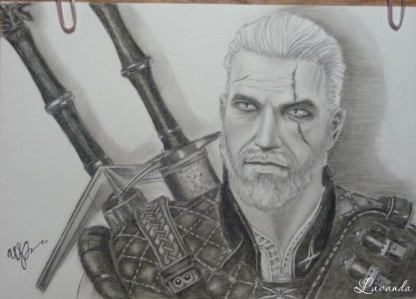 Геральт из Ривии, Ведьмак для срисовки