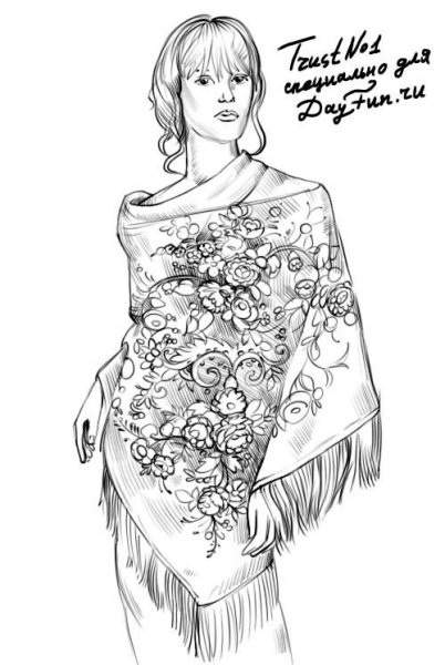 Рисование цветочного орнамента