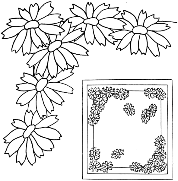 Трафарет платок