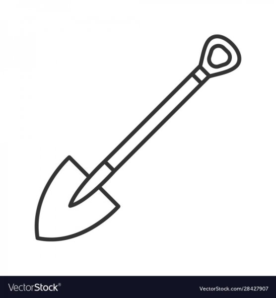 Лопата контур