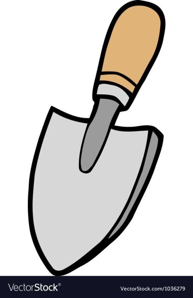 Совок садовый вектор