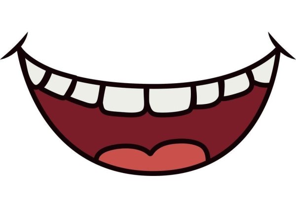 Мультяшный рот