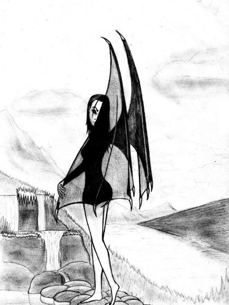 Готические рисунки карандашом