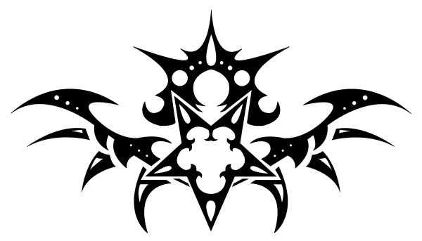 Ангел или демон для срисовки