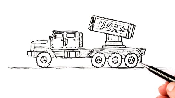 Рисуем ракетную установку