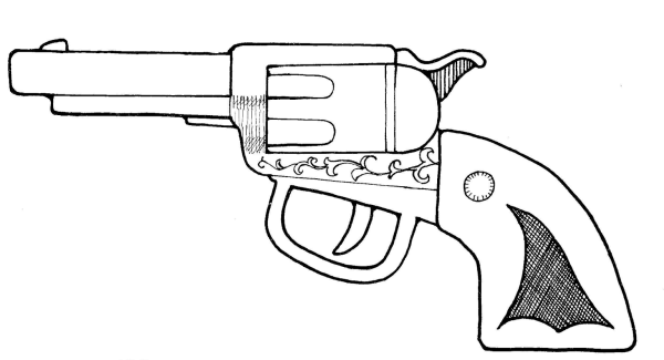 Раскраски оружие для мальчиков