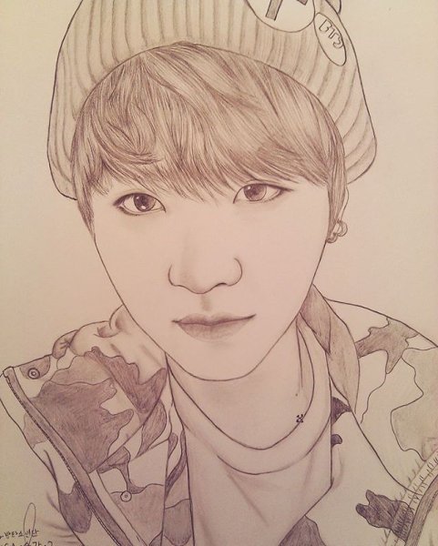 Рисунки БТС Шуга