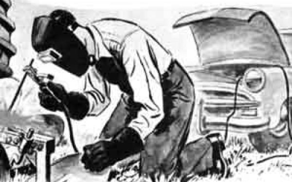 Сварщик карандашом