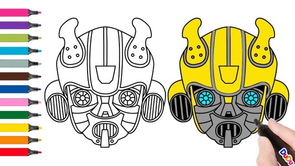 Бамблби для рисования