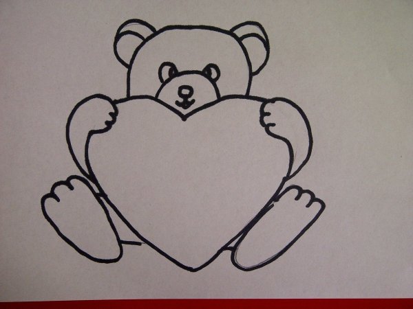 Рисунки для мамы очень легкие